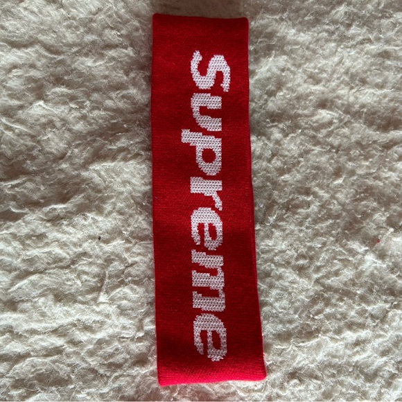 Supreme | Accessories | Supreme New Era Big Logo Headband | Poshmark